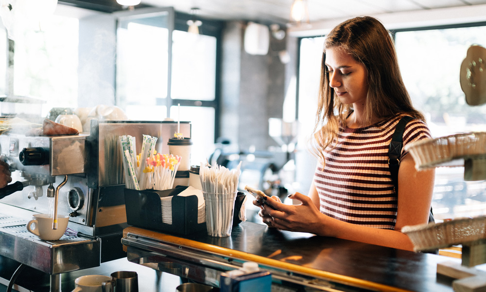 POS System Accepting Payment from Customer's Smartwatch with Elavon's Payment Processing Services